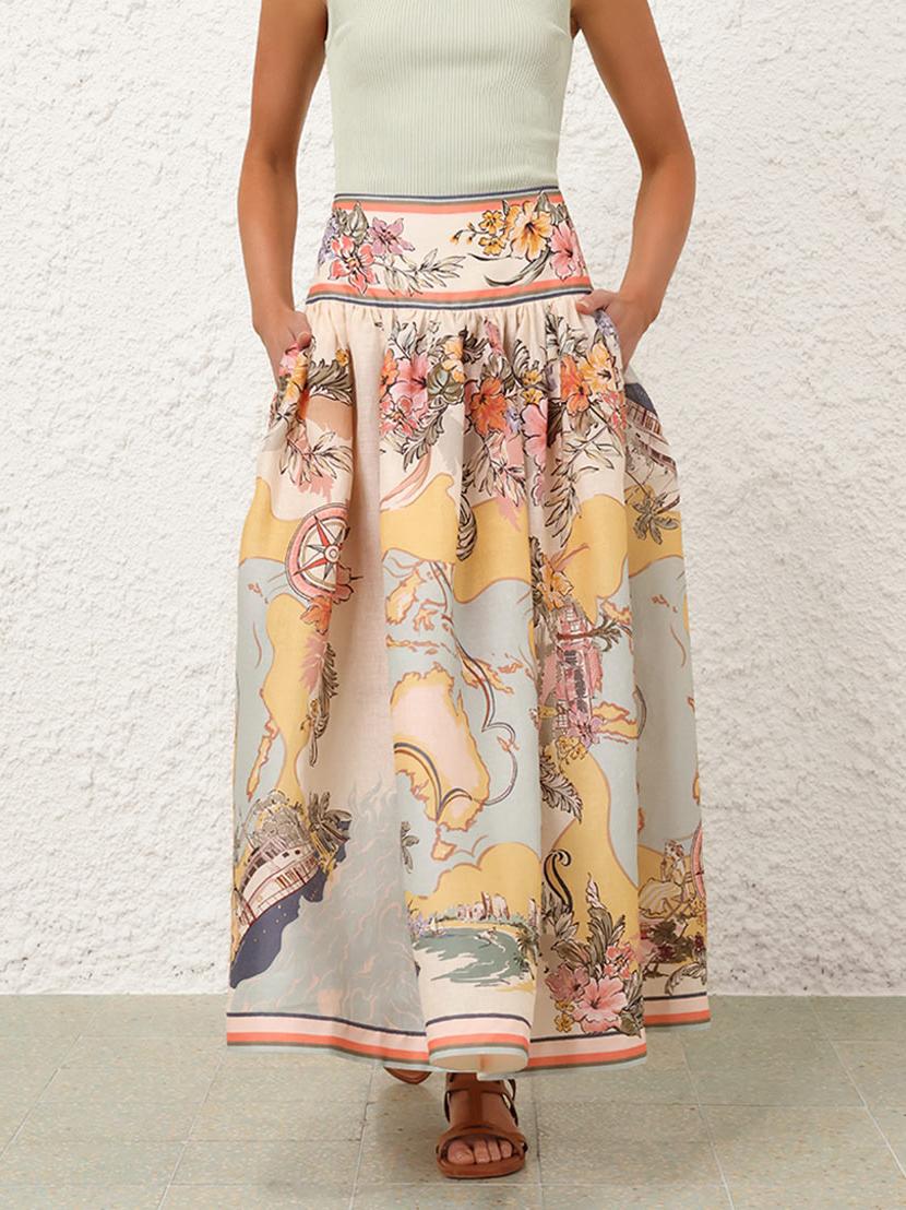 Jessica Zarafeti Midi Etek