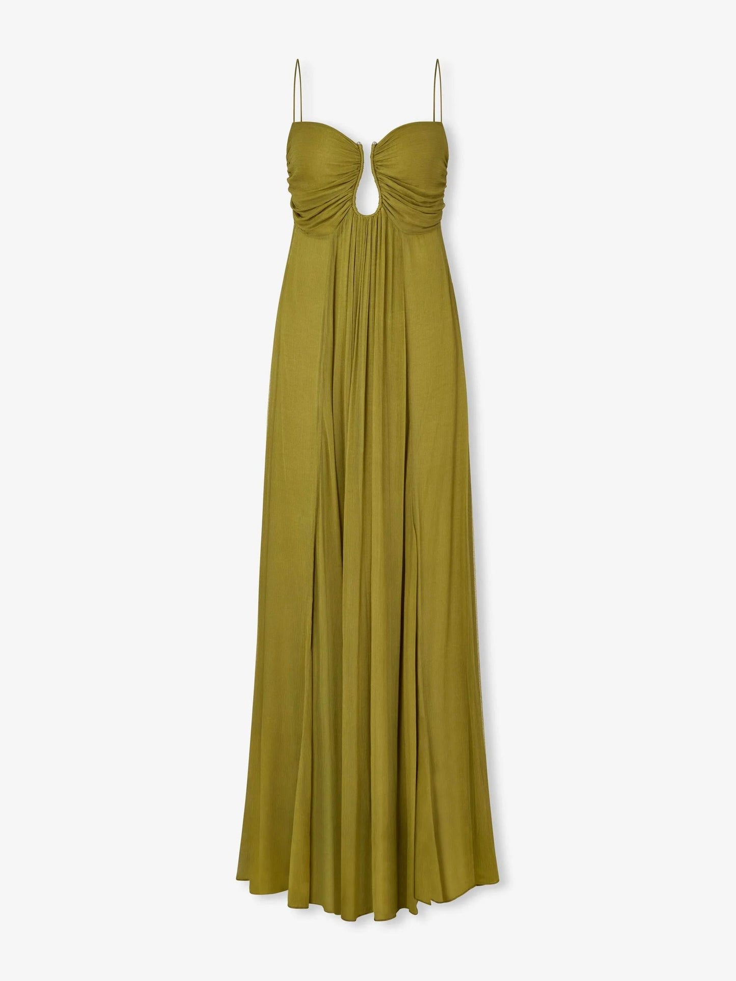 Flou Olive Morea Maxi Elbise