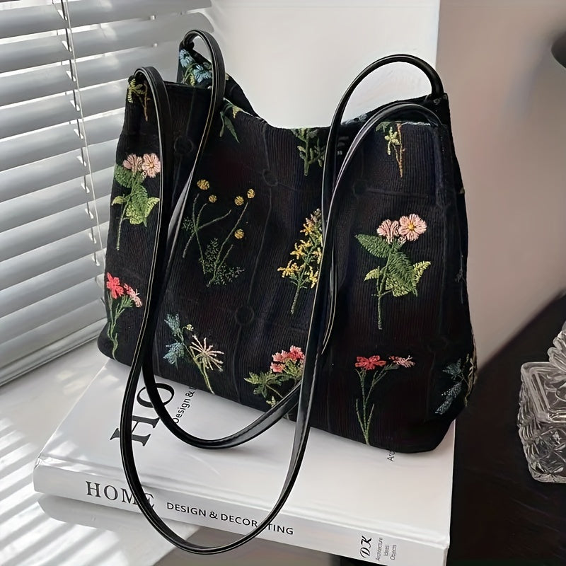 Corarity Flower Tote Çanta