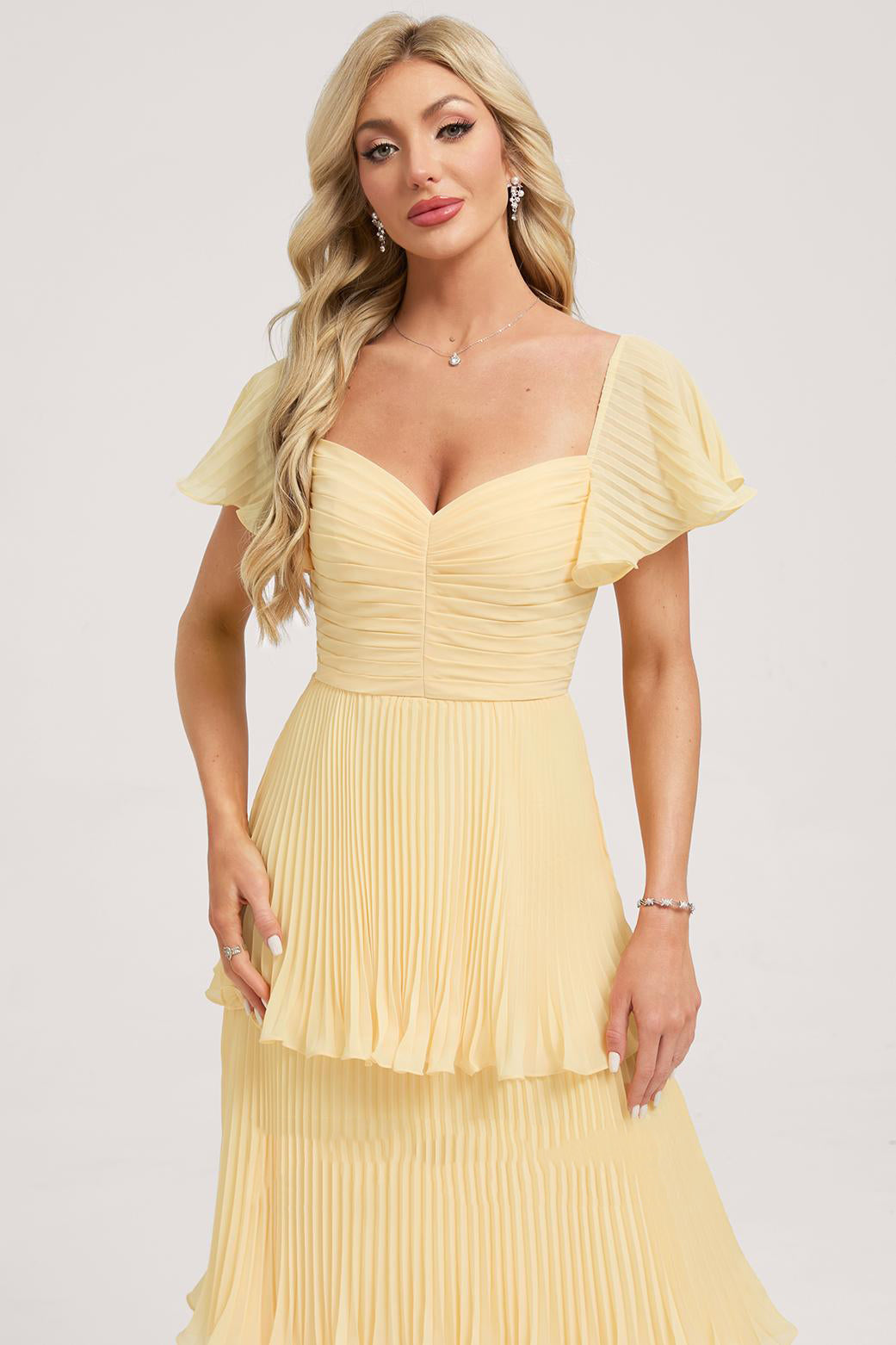 Melia Şifon Maxi Elbise