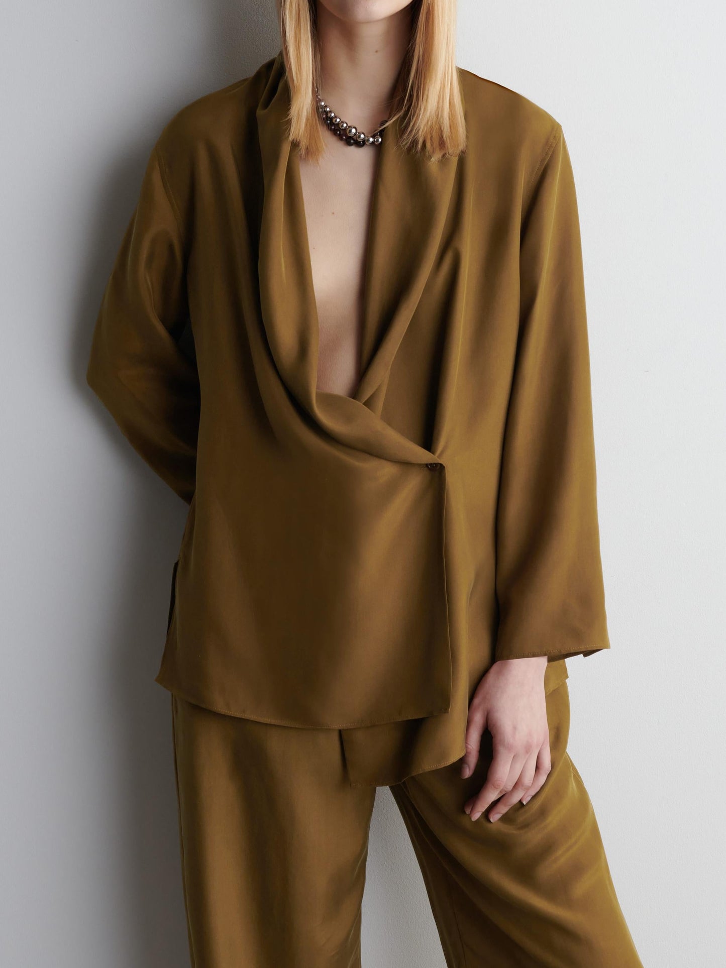 Şal Yaka Blazer & Pantolon Takımı