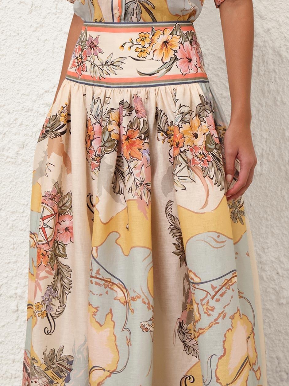 Jessica Zarafeti Midi Etek