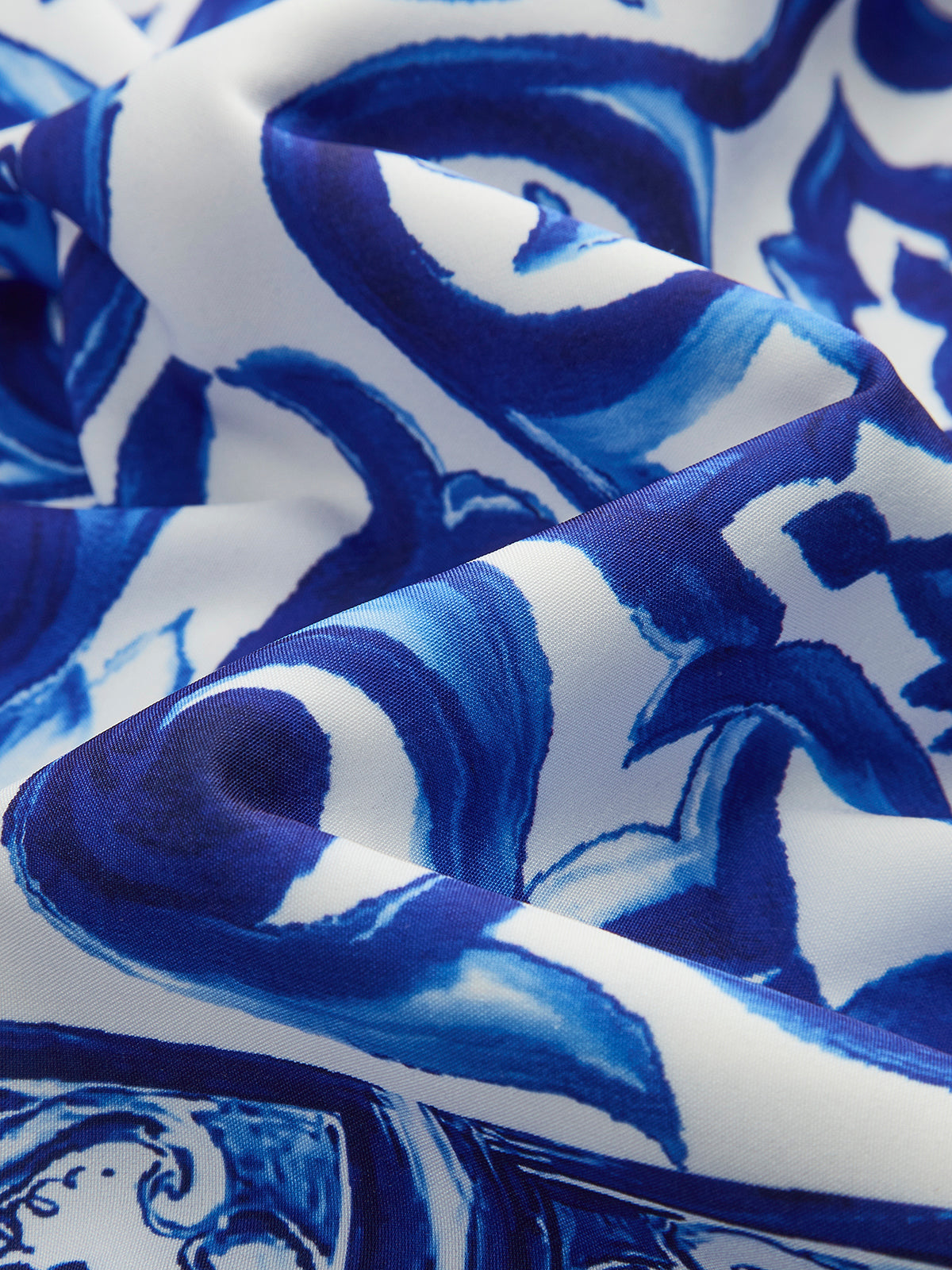 Bohem Desenli Saten Etek