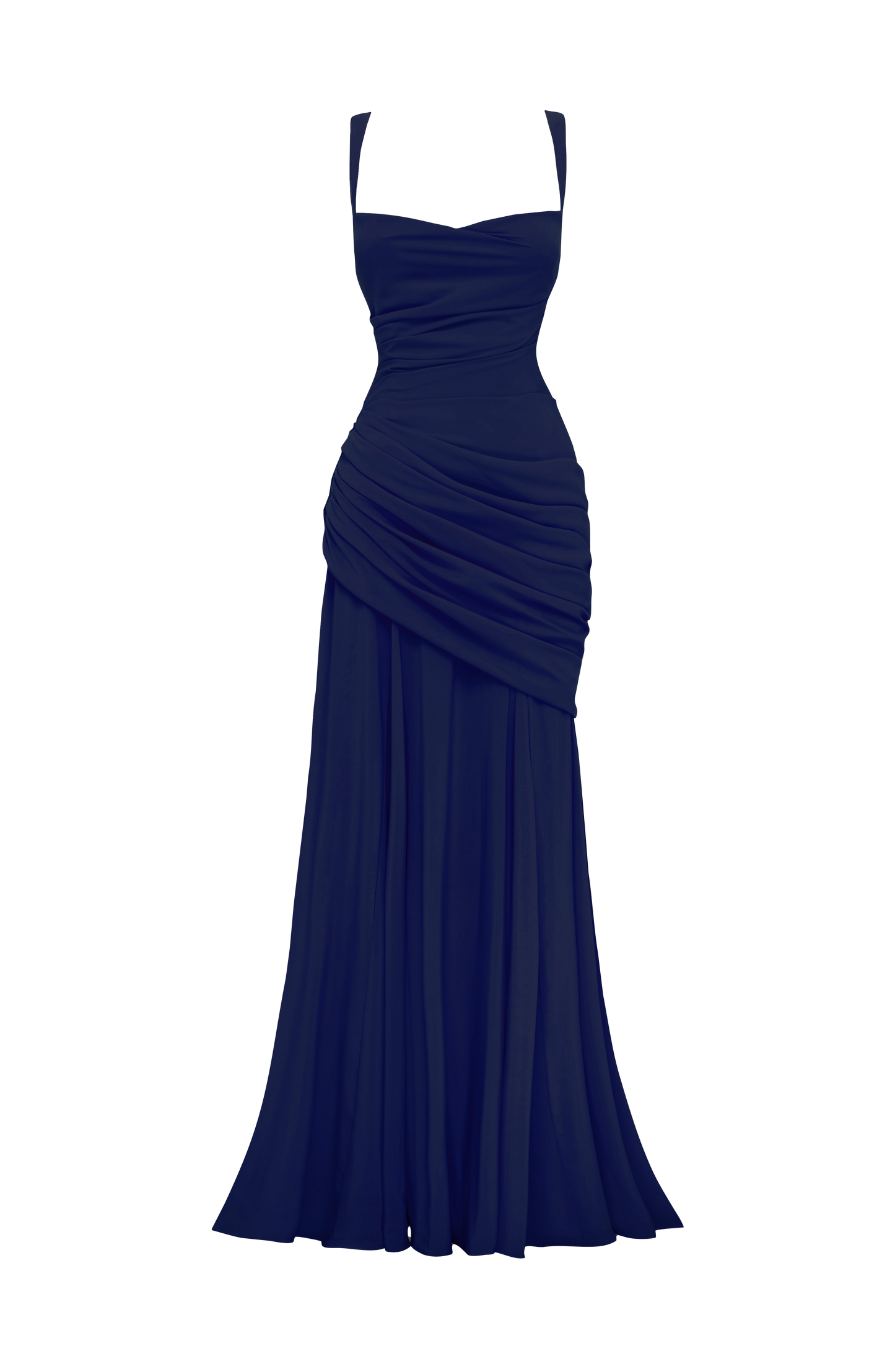 Sura Maxi Elbise – Lacivert
