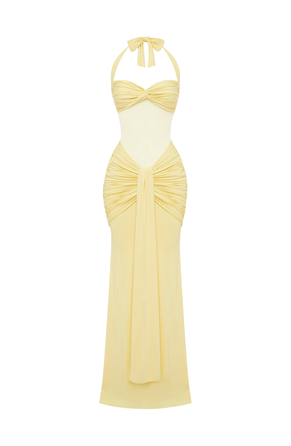 Vixen Maxi Elbise - Limon Sarısı