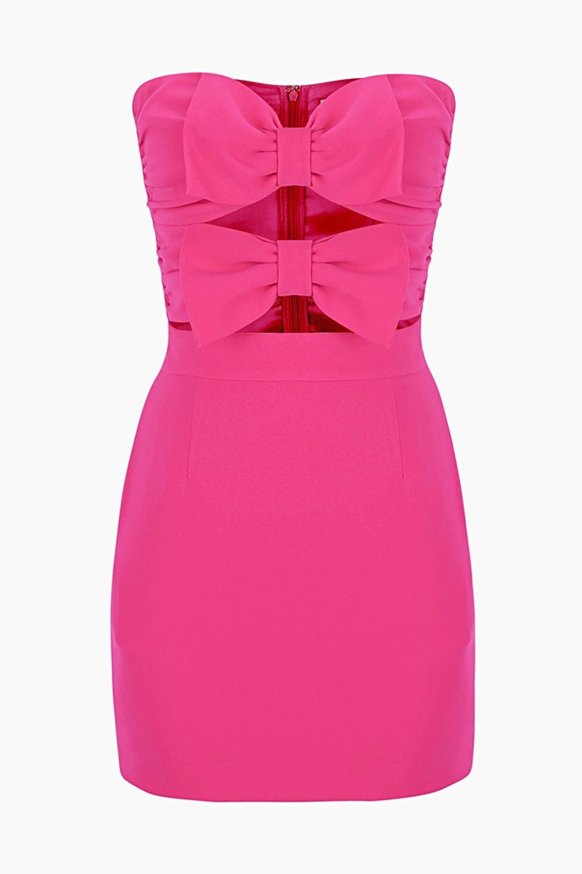 Amara Mignon Kesikli Mini Elbise