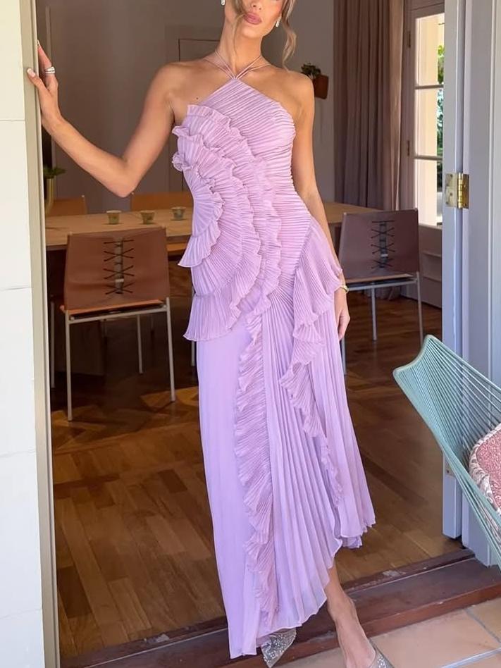 Okyanus Esintisi Maxi Elbise