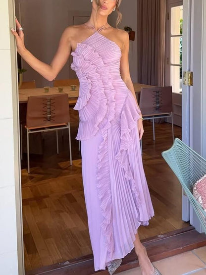 Okyanus Esintisi Maxi Elbise