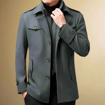 Massimo Adriano Trench Ceket