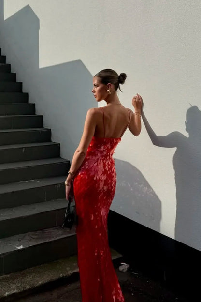 Kailani Pul Detaylı Uzun Maxi Elbise