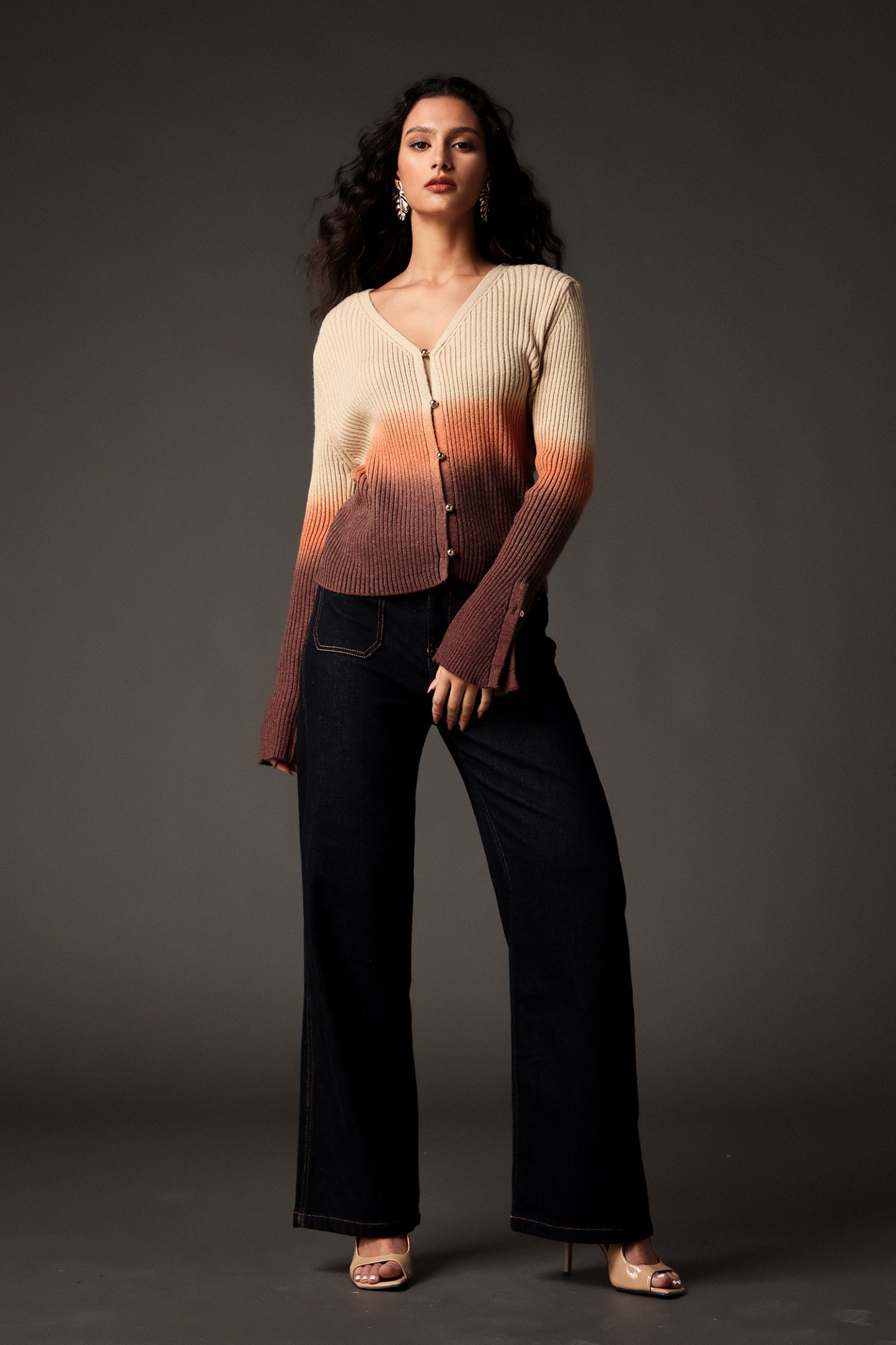 Whitley Uzun Kollu V Yaka Ceket