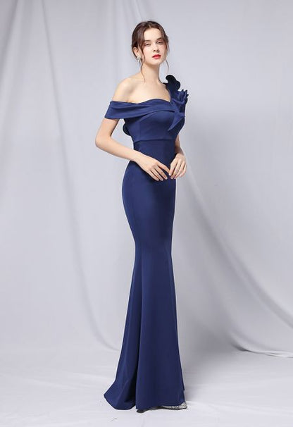 Evelyne Volanlı Mermaid Maxi Elbise