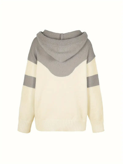 Dual-Tone Cosy Hoodie