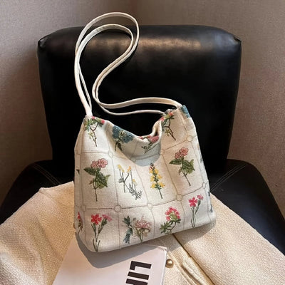 Corarity Flower Tote Çanta
