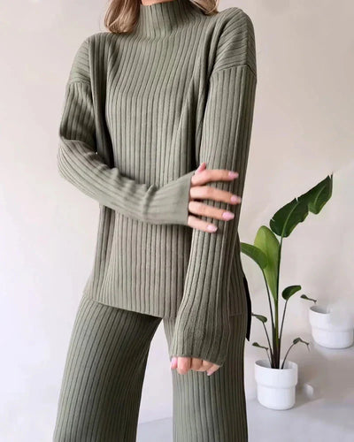 Cozy Matching Sweater Set