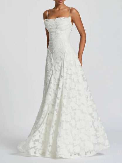 Jakarlı Maxi Elbise