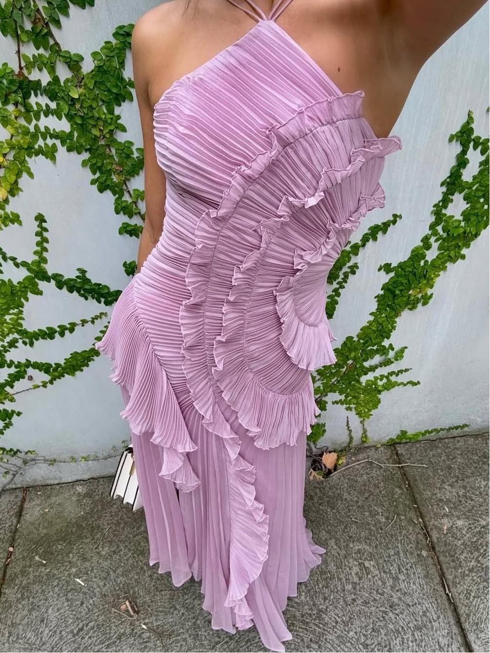 Okyanus Esintisi Maxi Elbise