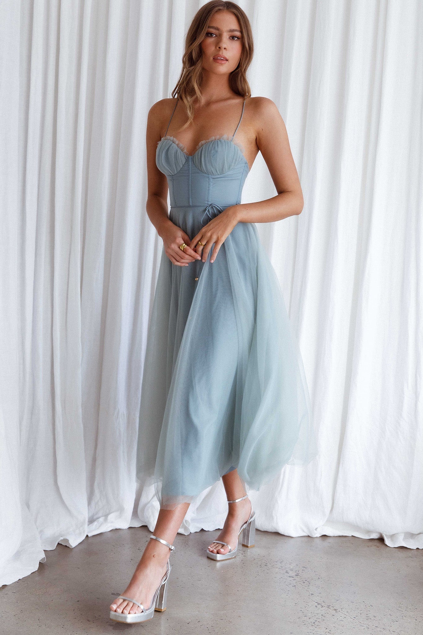 Diana Midi Elbise