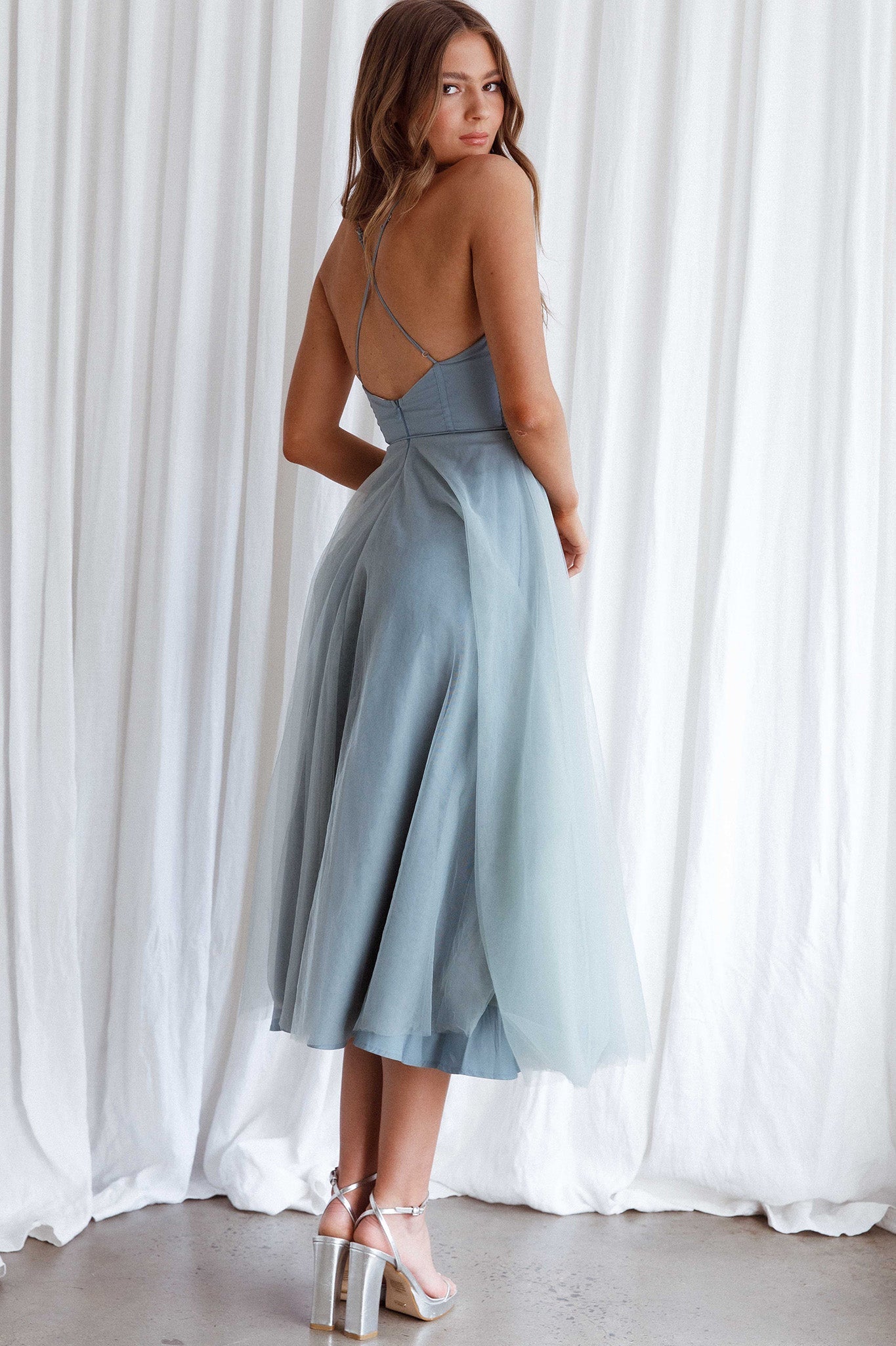 Diana Midi Elbise