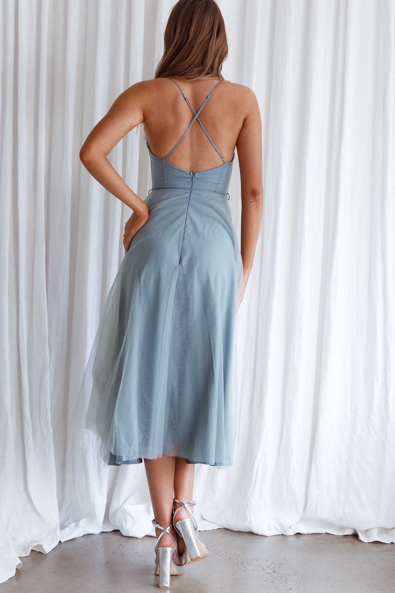 Diana Midi Elbise