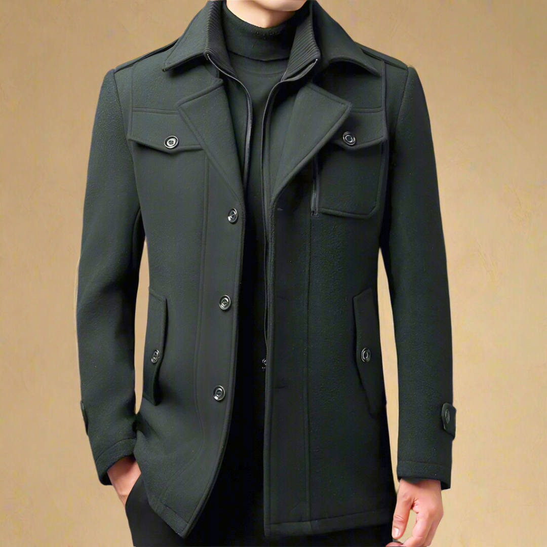 Massimo Adriano Trench Ceket