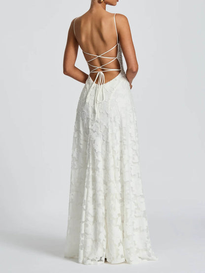 Jakarlı Maxi Elbise