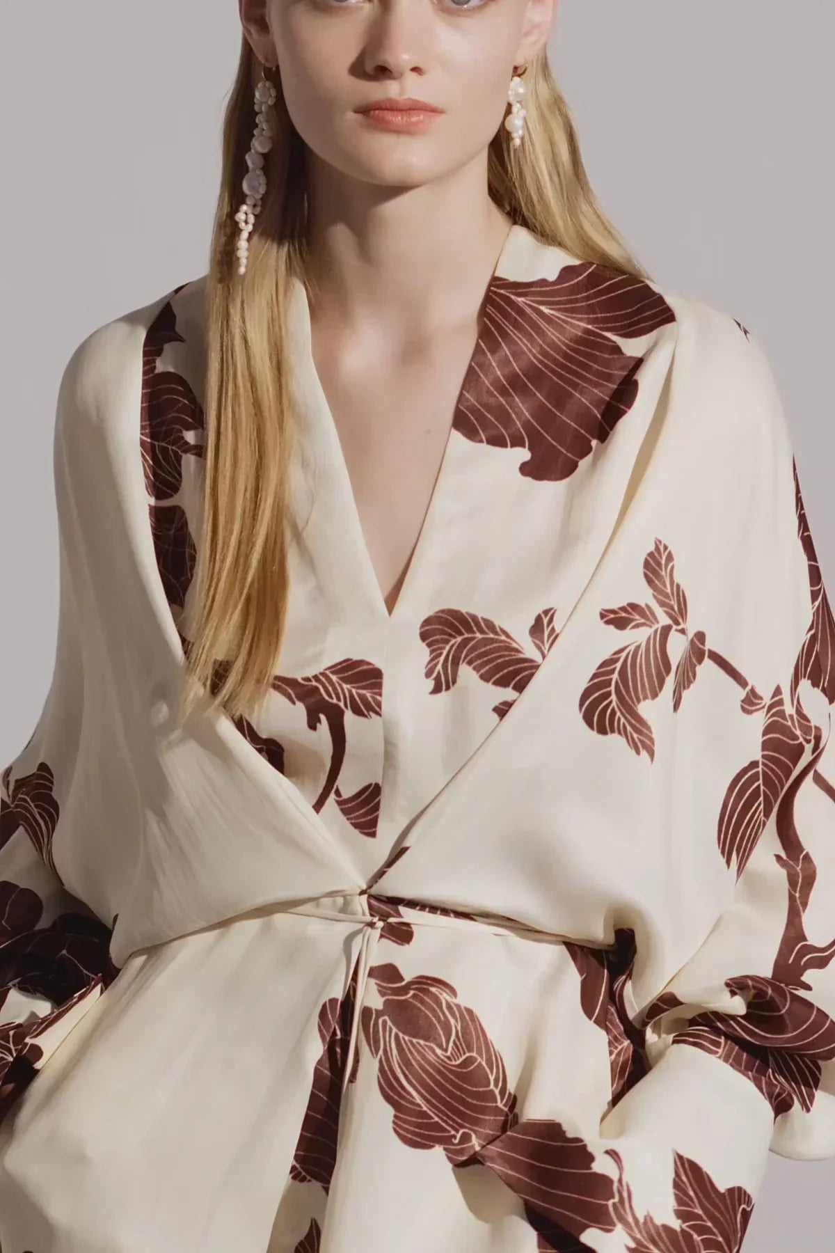 Nara Kimono Midi Elbise