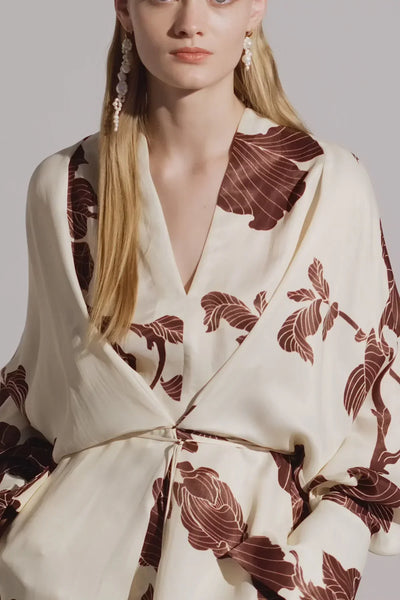 Nara Kimono Midi Elbise