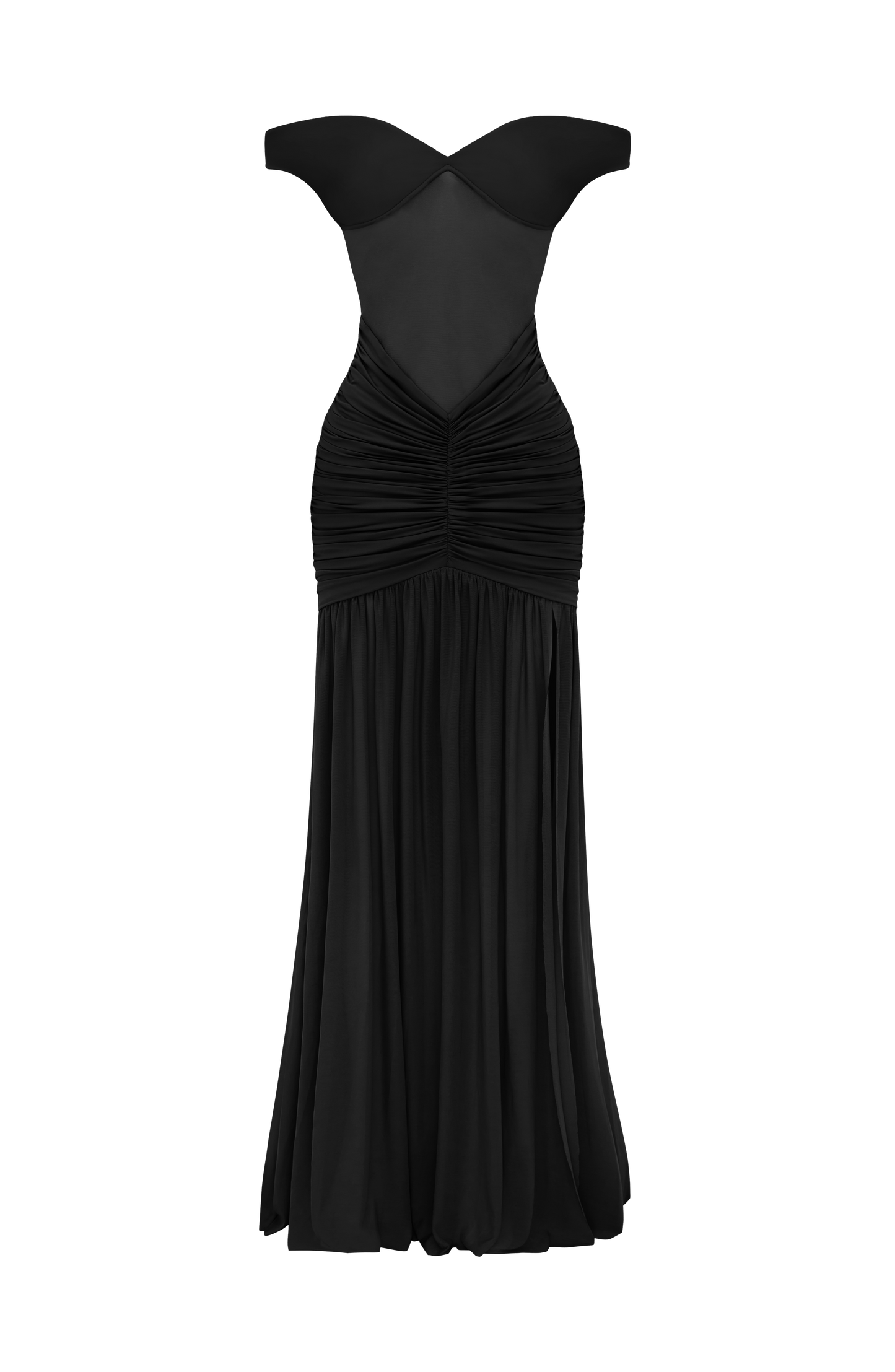 Celina Maxi Elbise - Siyah