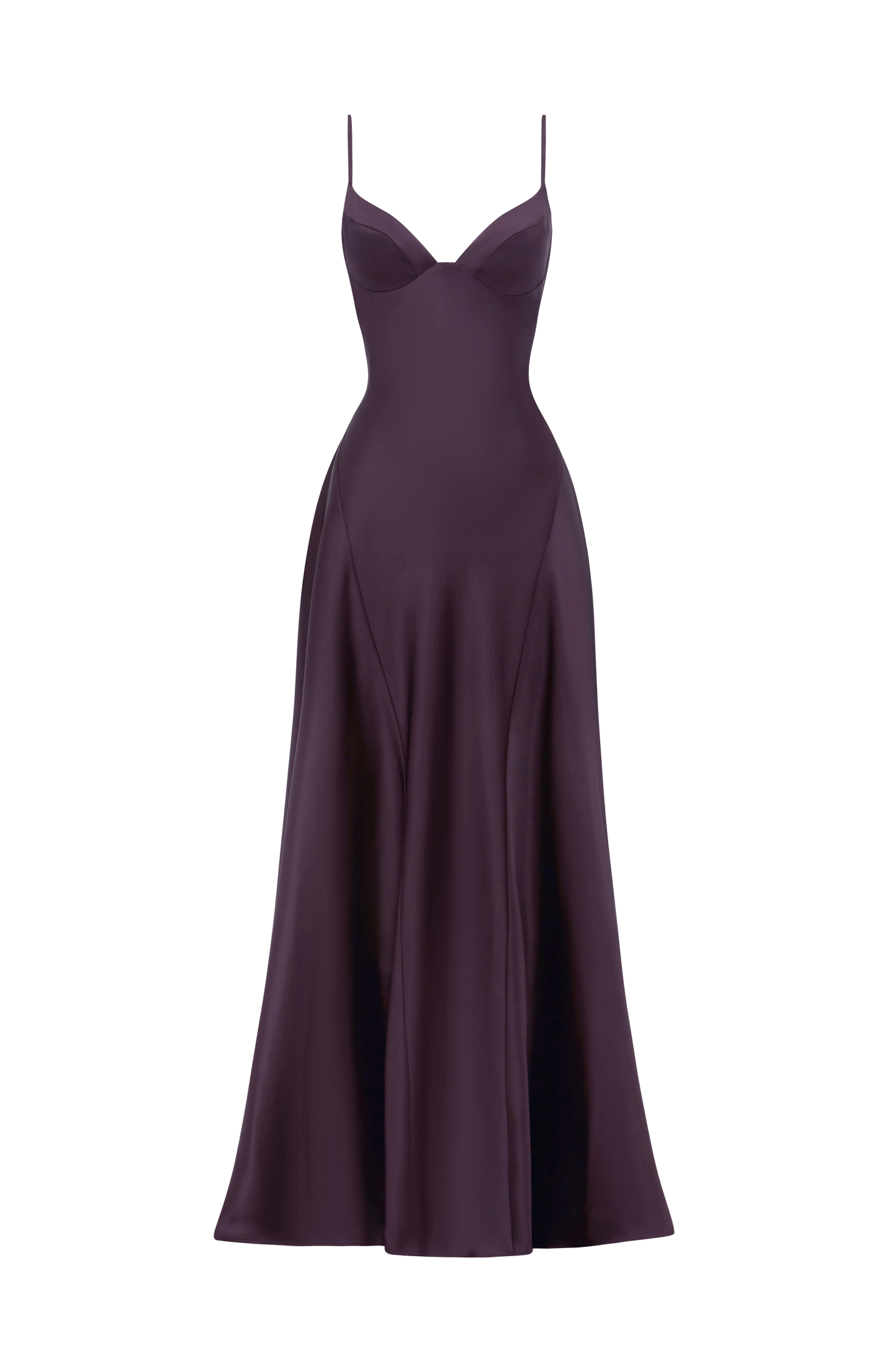 Asterin Maxi Elbise – Mürdüm