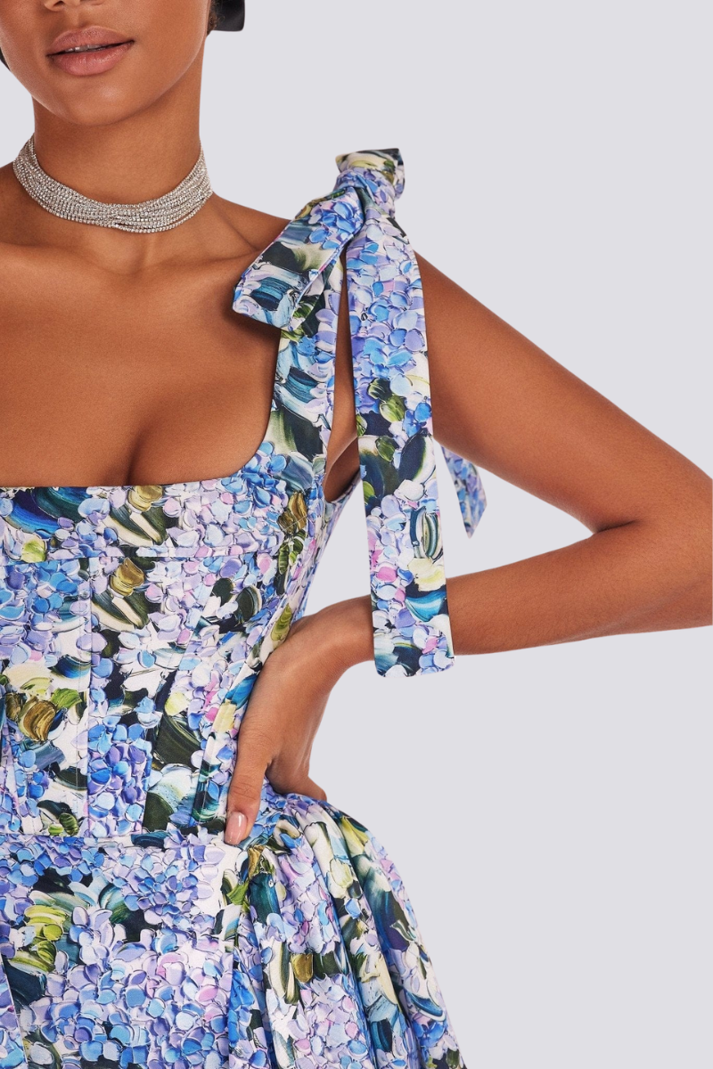 Albertine One-Shoulder Maxi Elbise