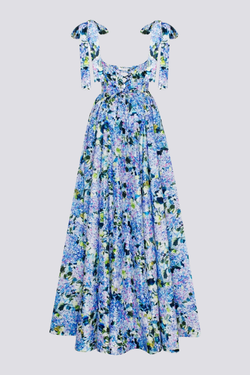 Albertine One-Shoulder Maxi Elbise