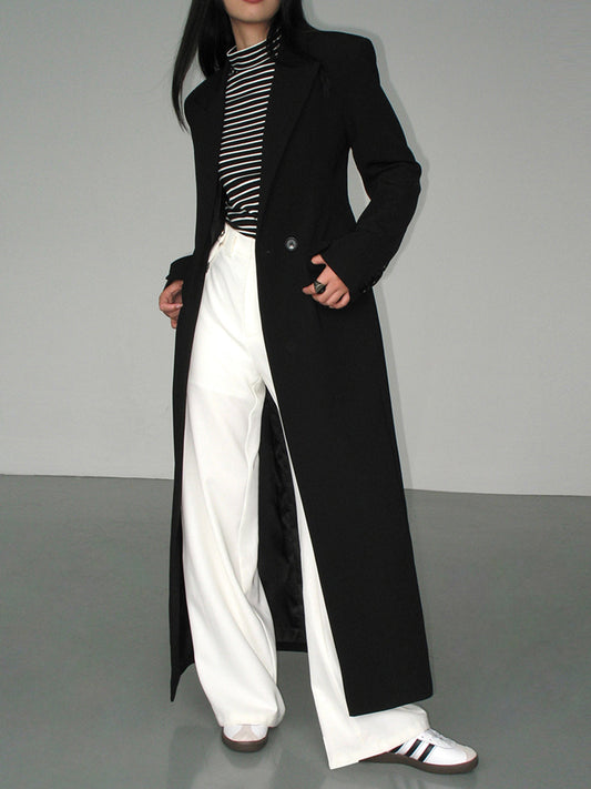 Yaka Cepli Blazer Palto