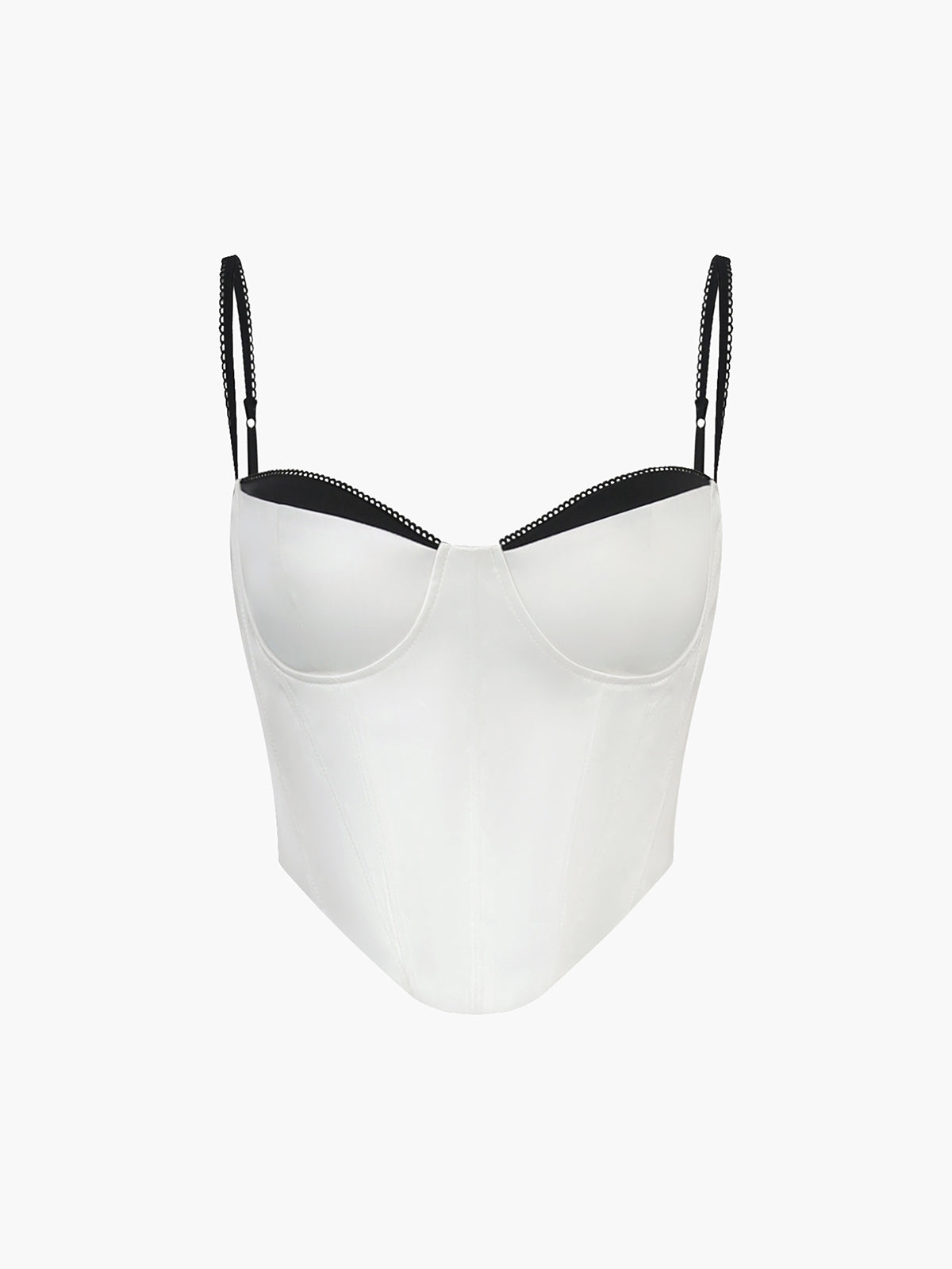 Kontrast Kesimli Korse Üst