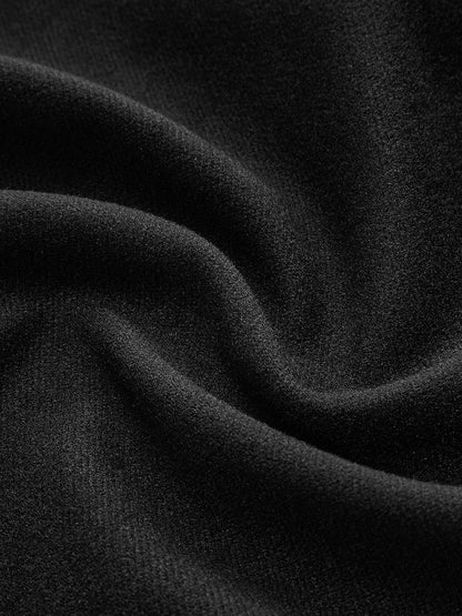 Oversize Cepli Düğmeli Kaban