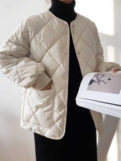 Romboid Düğmeli Kaban