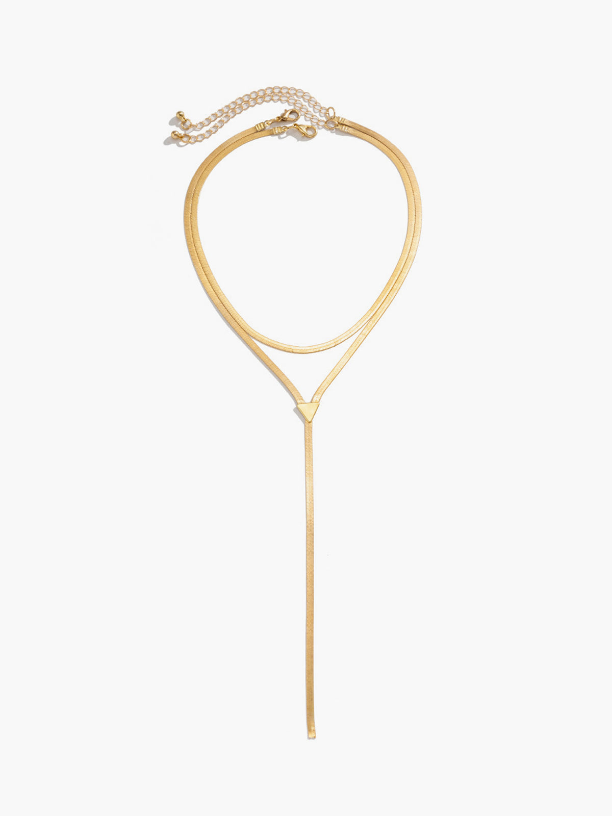 Çift Katmanlı Yılan Püskül Kolye