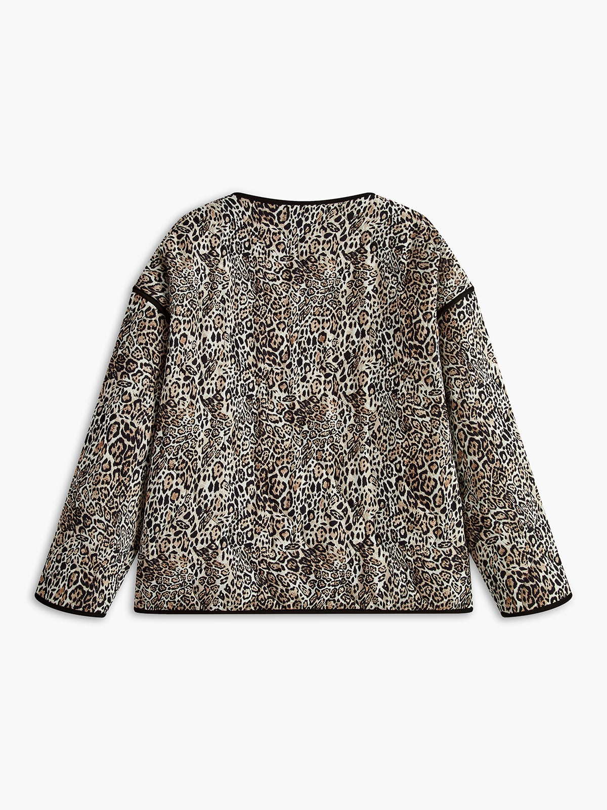 Leopar Desenli Ceket