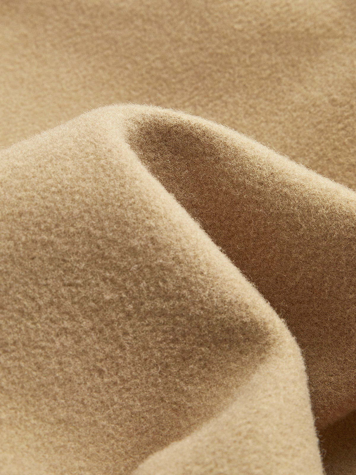 Minimalist Oversize Yün Uzun Palto