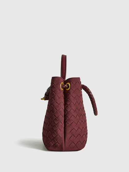Suede Tote Çanta