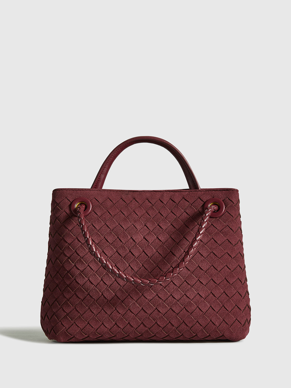 Suede Tote Çanta
