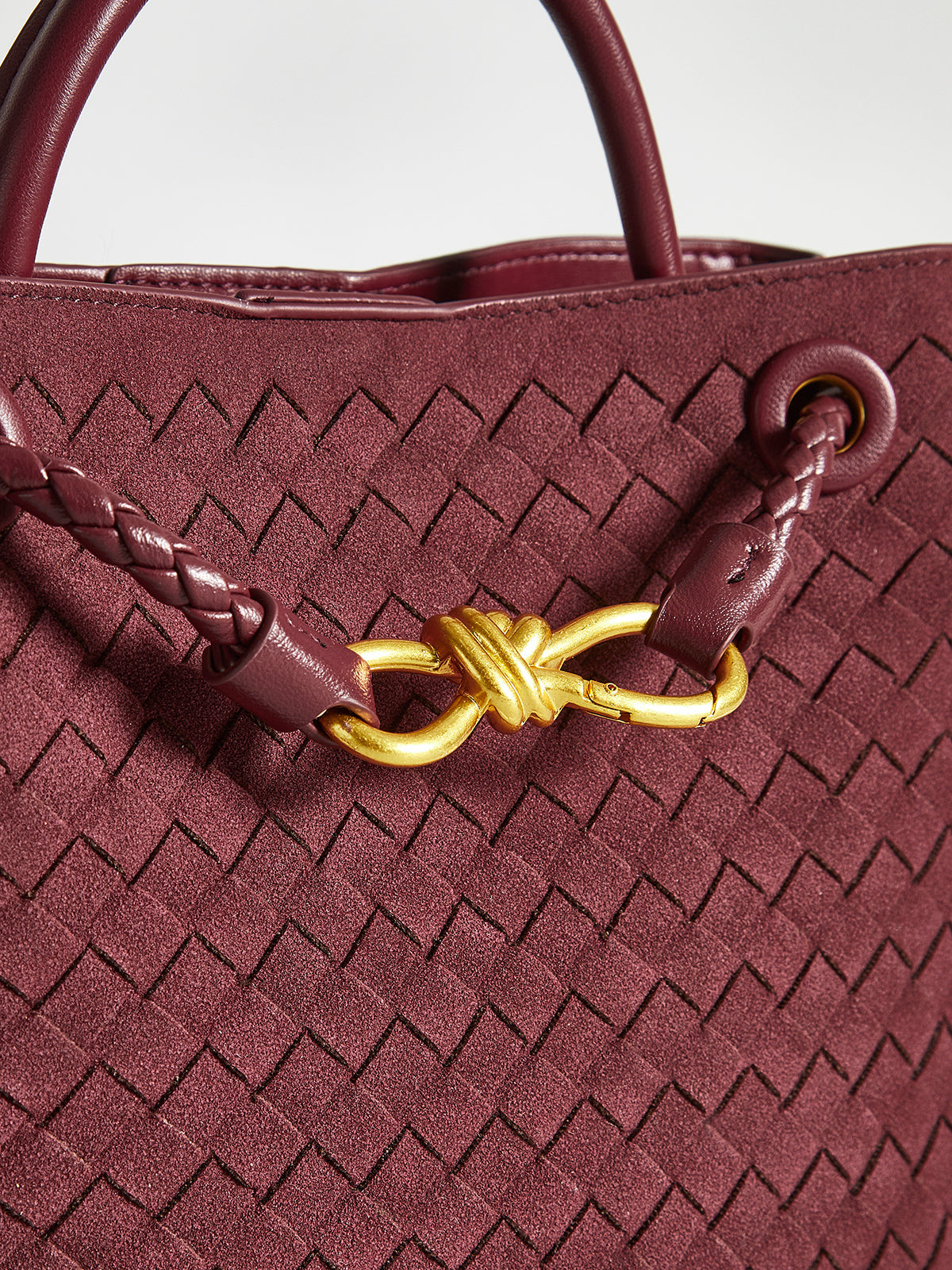 Suede Tote Çanta