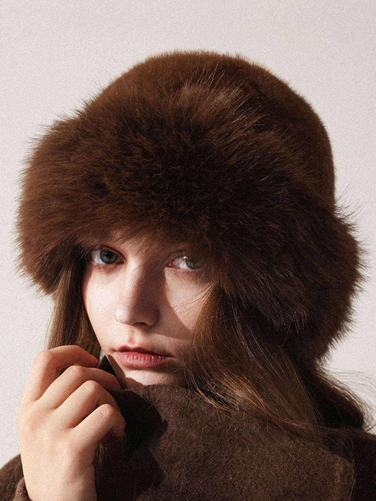 Kaia Peluş Kovboy Şapka