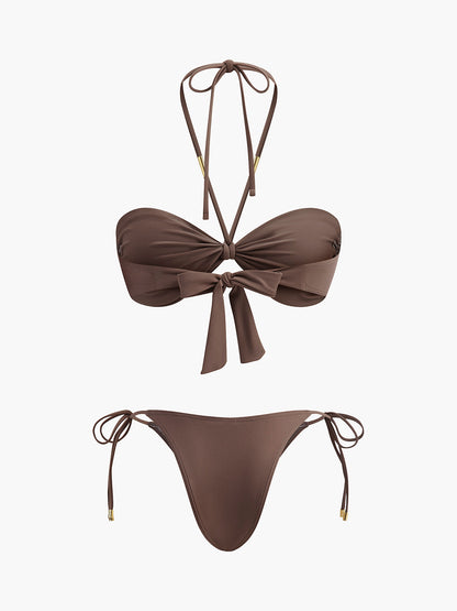 Cezbedici Kravat Bikini Seti