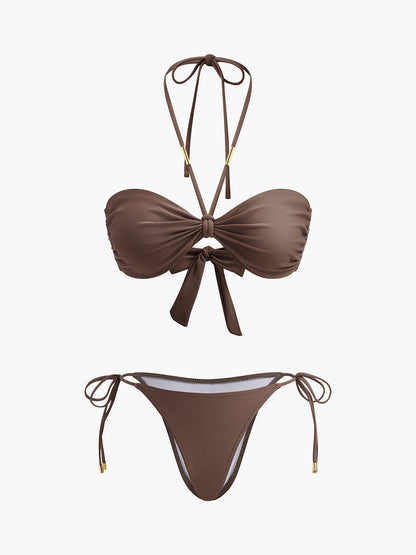 Cezbedici Kravat Bikini Seti
