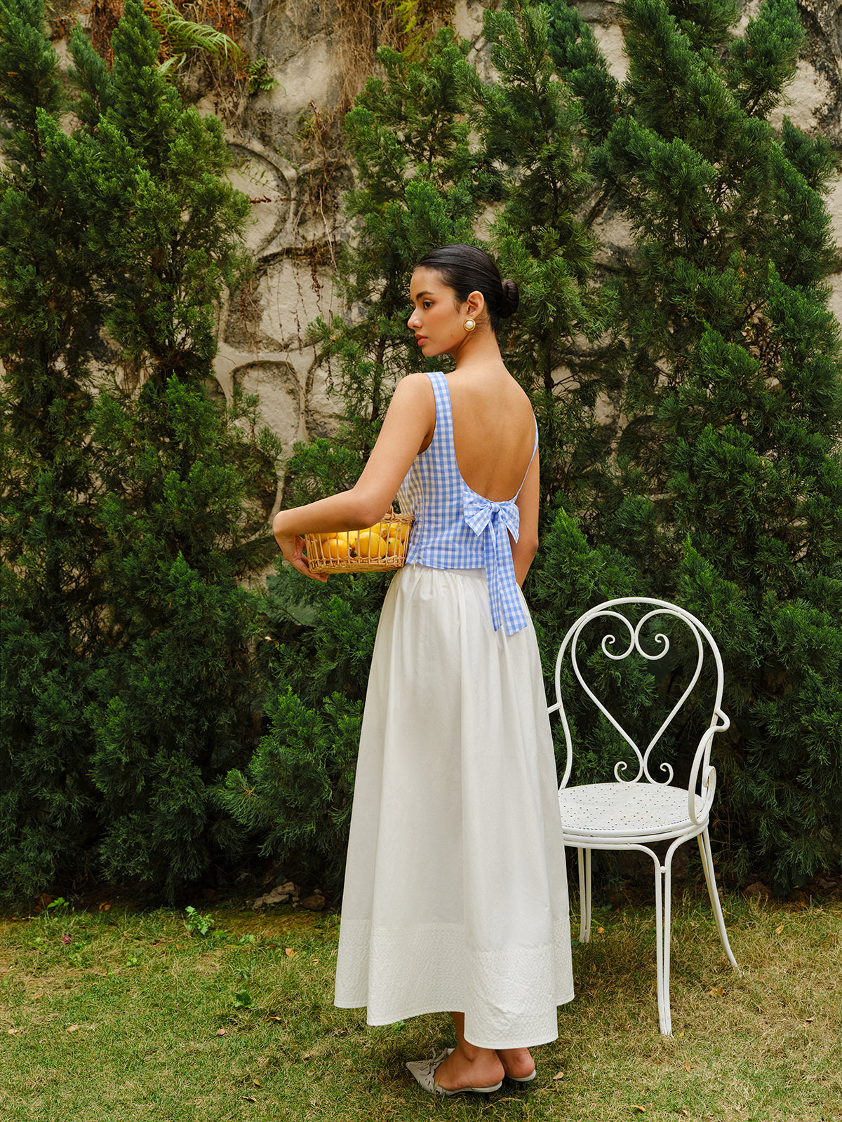 Yüksek Bel Kloş Etek