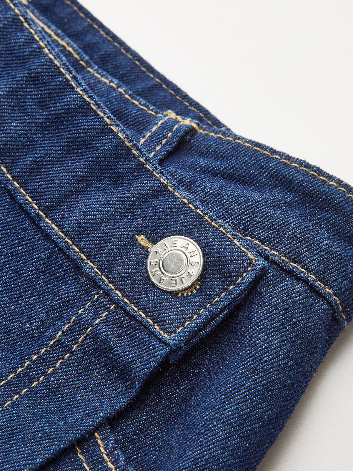 Cepli Denim Şort Takım