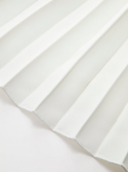 Kolsuz Pileli Elbise