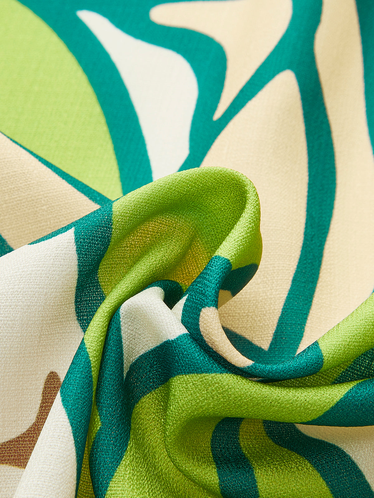 Kuşaklı Çiçek Desenli Kruvaze Elbise