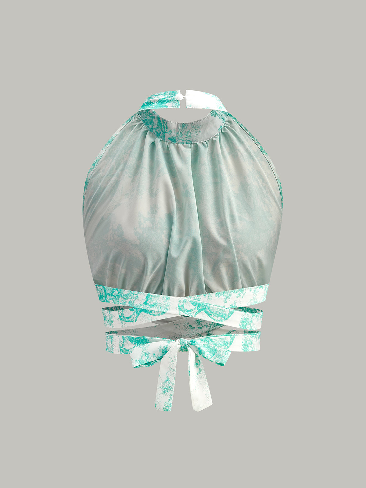 Halter Yaka Sırt Dekolteli Önden Düğmeli Etek Takımı